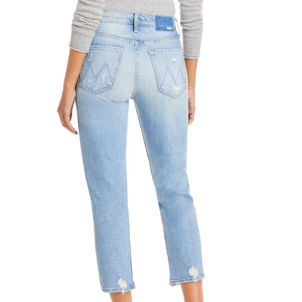 MOTHER SUPERIOR 👖 High Waisted The Confession Straight Legged Cropped Jeans! - Picture 11 of 16